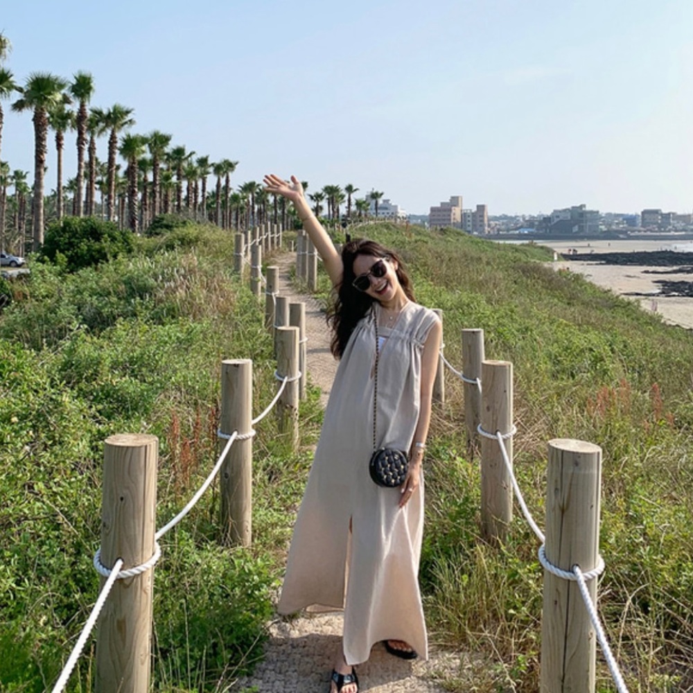 Beige Maxi dress